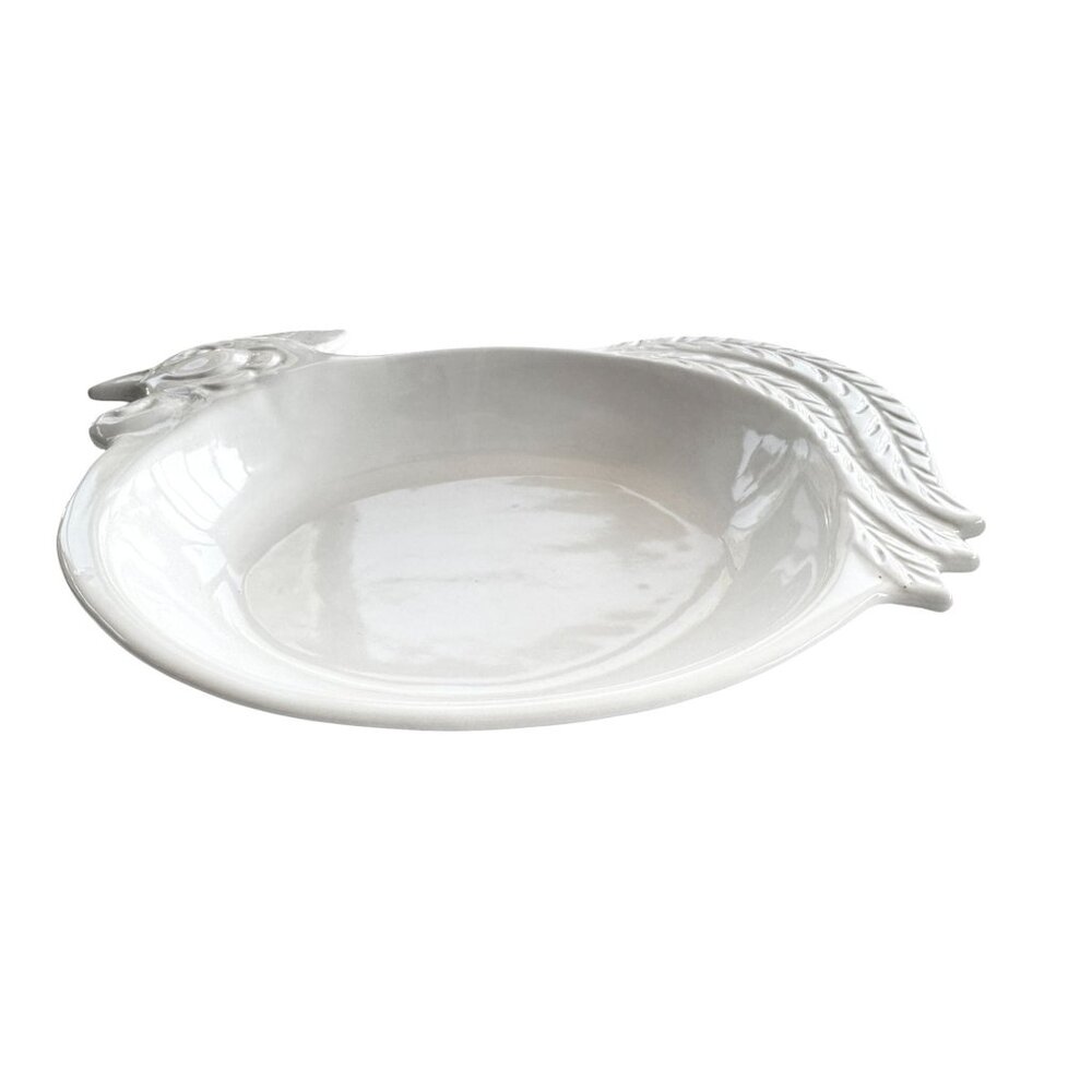 Chicken Shaped Ceramic Dish